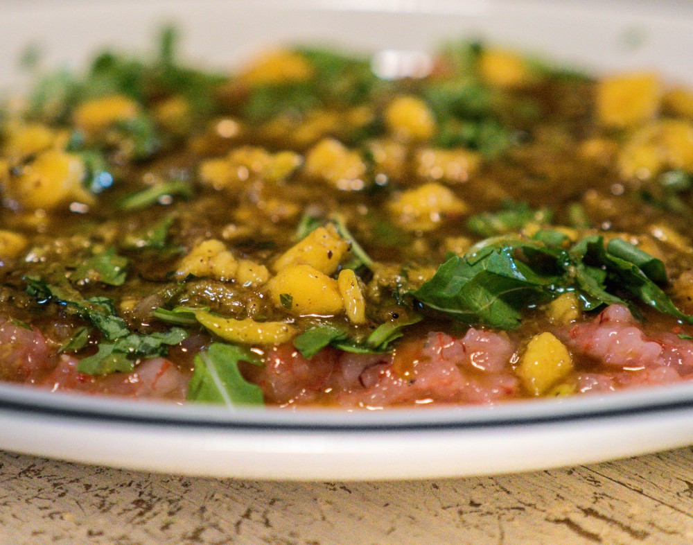 Tartare di gambero rosso